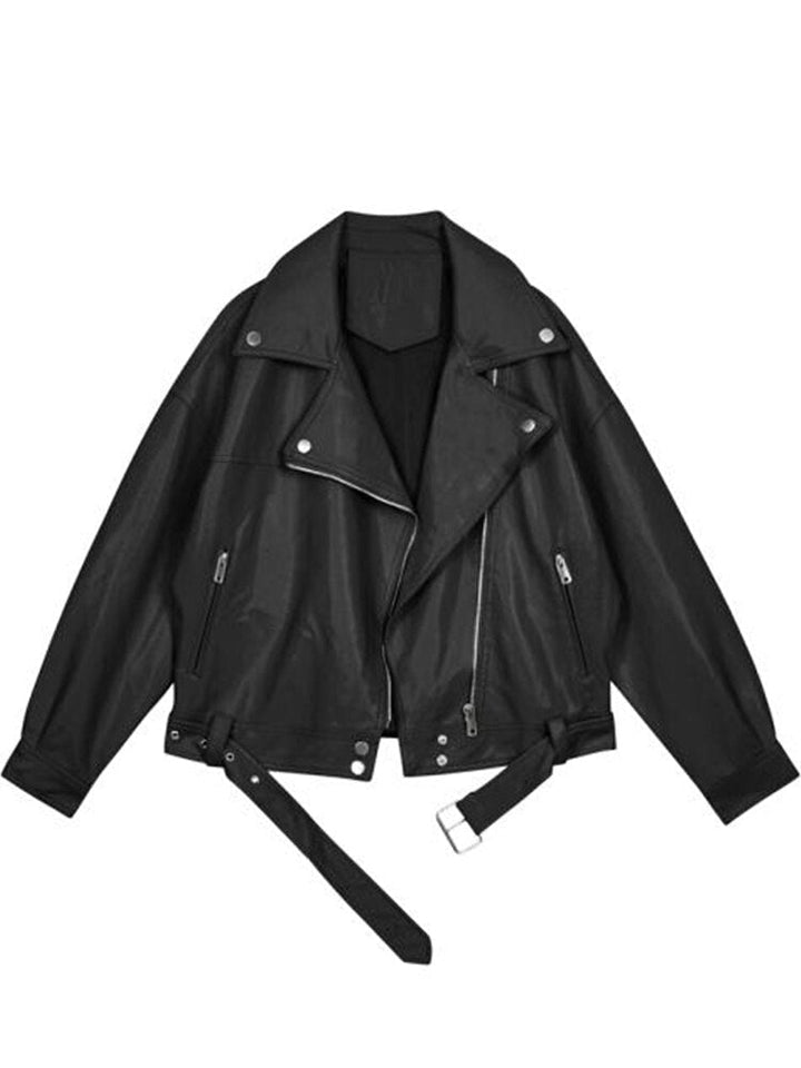 Lune London | Oversized-leather-jacket