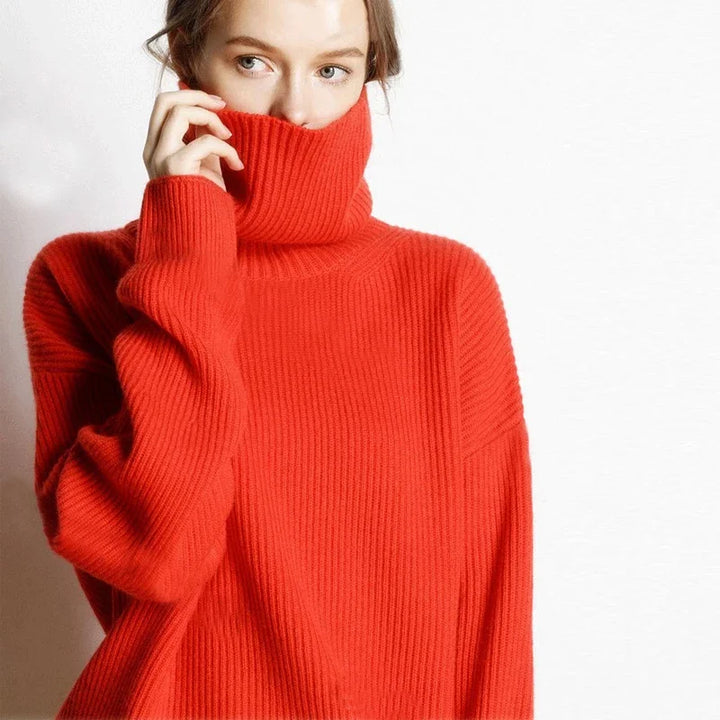 Lune London | Oversized turtleneck sweater for leisure and office