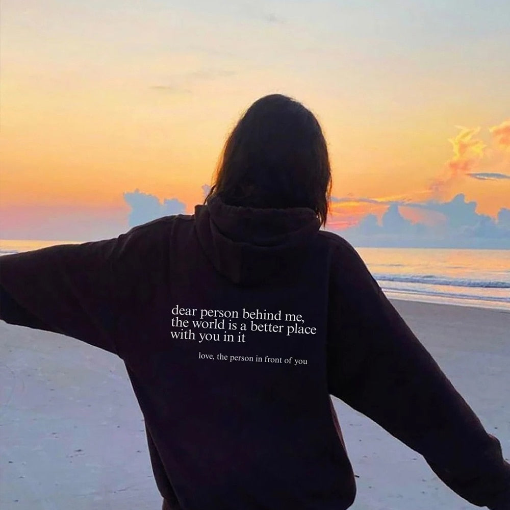 Angel - Love Person Behind Me Unisex Hoodie
