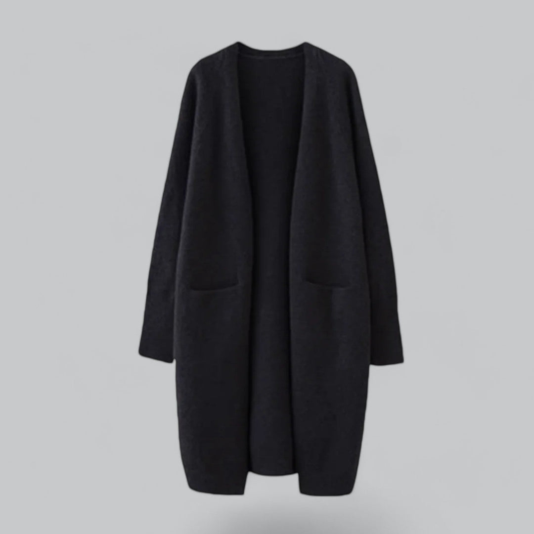 Lune London | Women's Classic Long Cashmere Cardigan