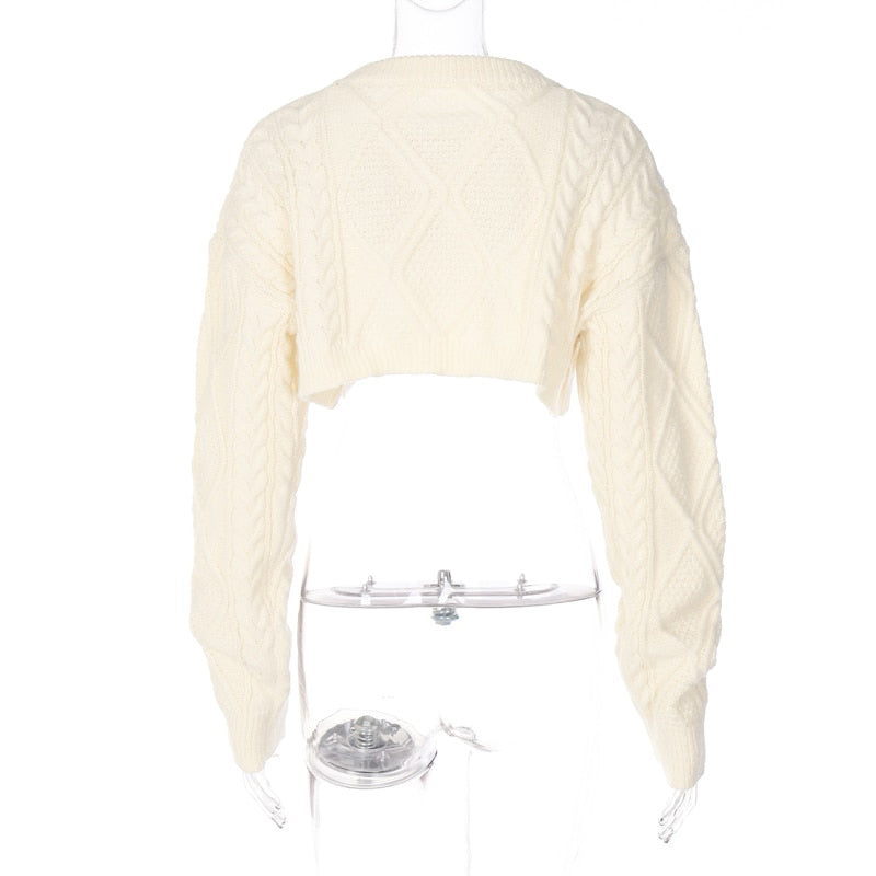 Lune London | Had It My Way Crop Pullover