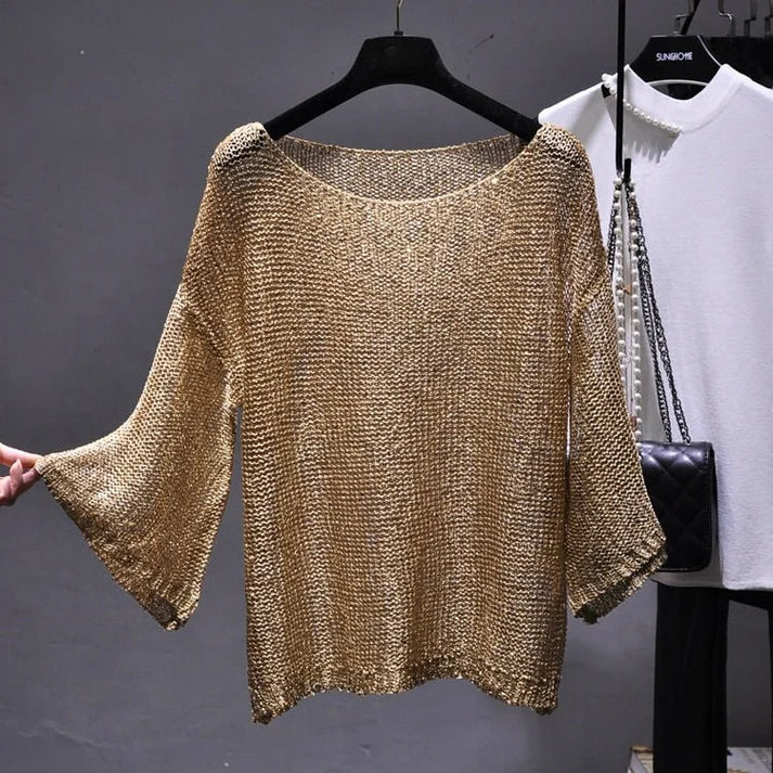 Lune London | Elegant Sequin Sweater