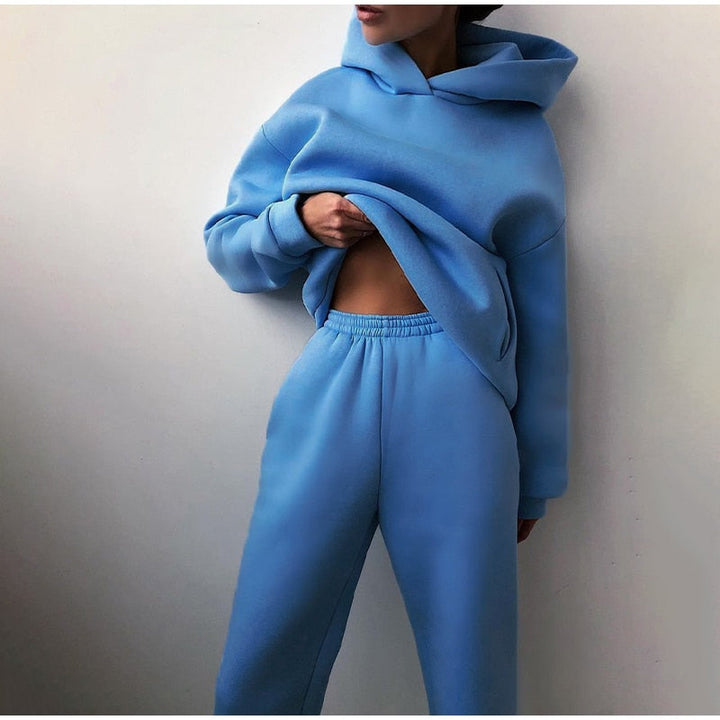 Lune London | Jogging Set - Oversized Fit - Hood & Elastic Waist - Soft Cotton