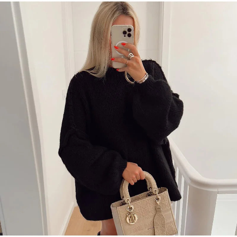 Lune London | Soft Oversized Knit Sweater for Women