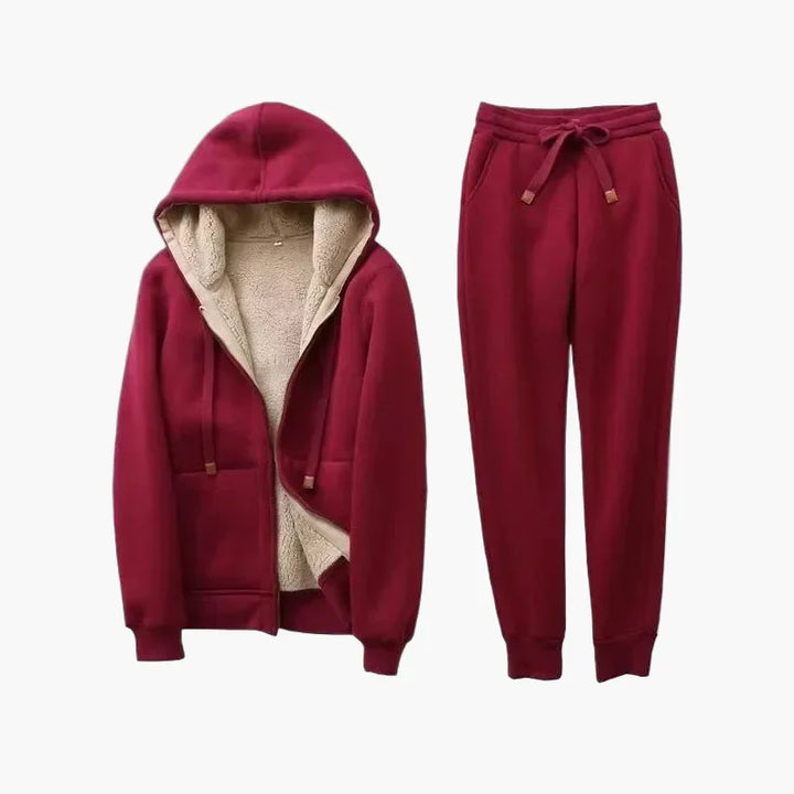 Lune London | Leisurewear training outfit with hoodie and jogging pants - Sporty & Comfortable for everyday life and fitness