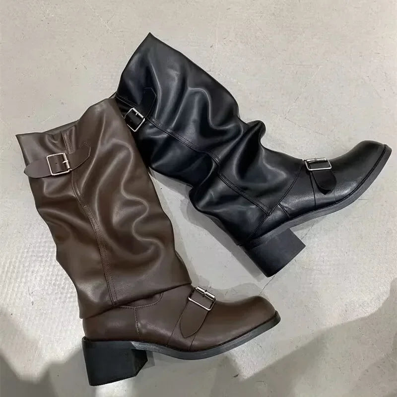 Lune London | Knee-high Platform Springs