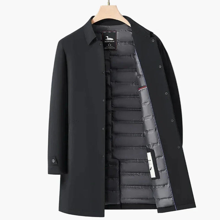 Lune London | Transition jacket with quilted lining - Elegant business coat for everyday and office