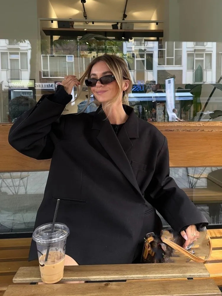 Lune London | Blazer oversized avec une touche particulière