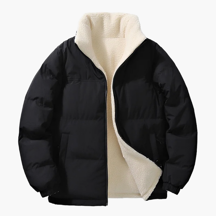 Lune London | Quilted winter jacket with fleece lining - Urban casual jacket, Relaxed fit, Warm, Ideal for everyday life and outdoor activities
