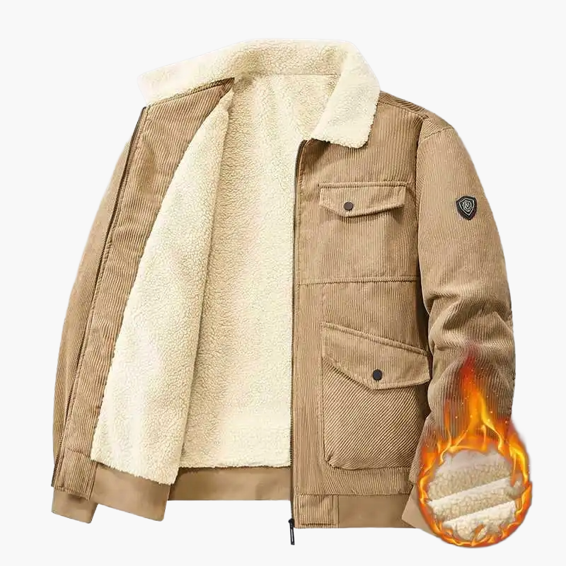 Lune London | Winter jacket with fleece lining - Fashionable casual jacket for cold days