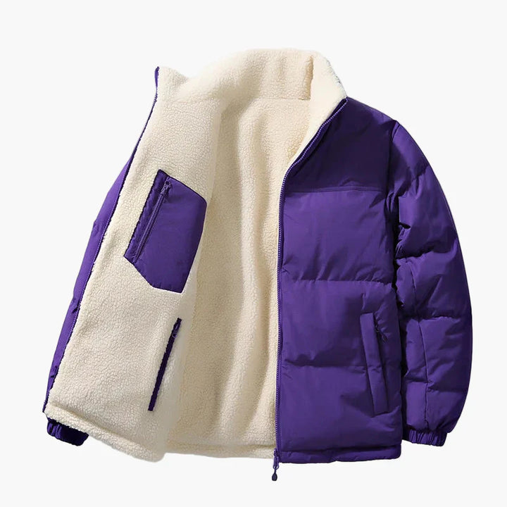 Lune London | Quilted winter jacket with fleece lining - Urban casual jacket, Relaxed fit, Warm, Ideal for everyday life and outdoor activities
