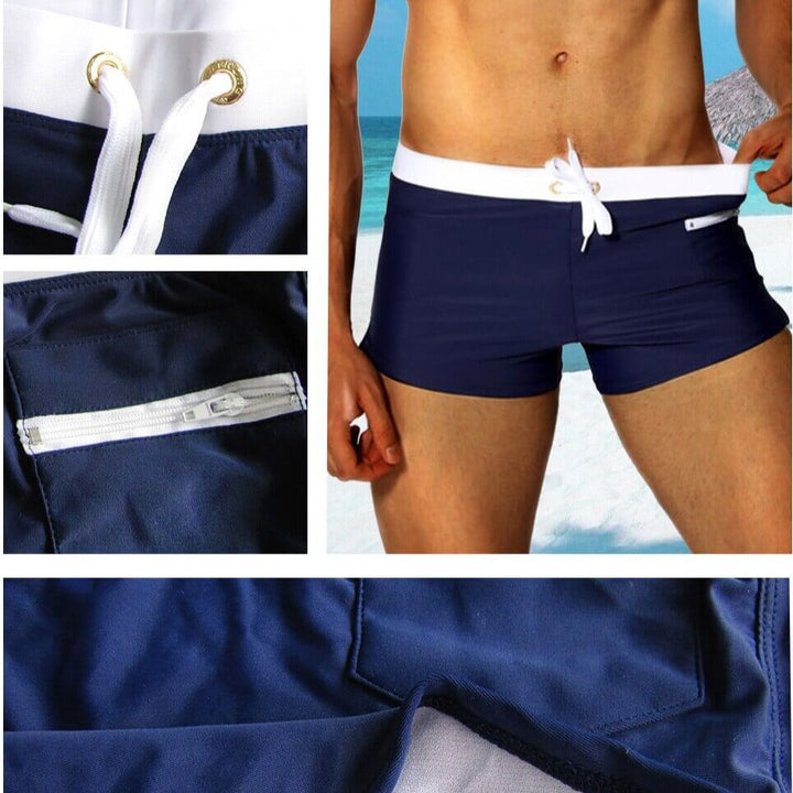 Lune London | Modern Swim Shorts Model with Comfort Waistband