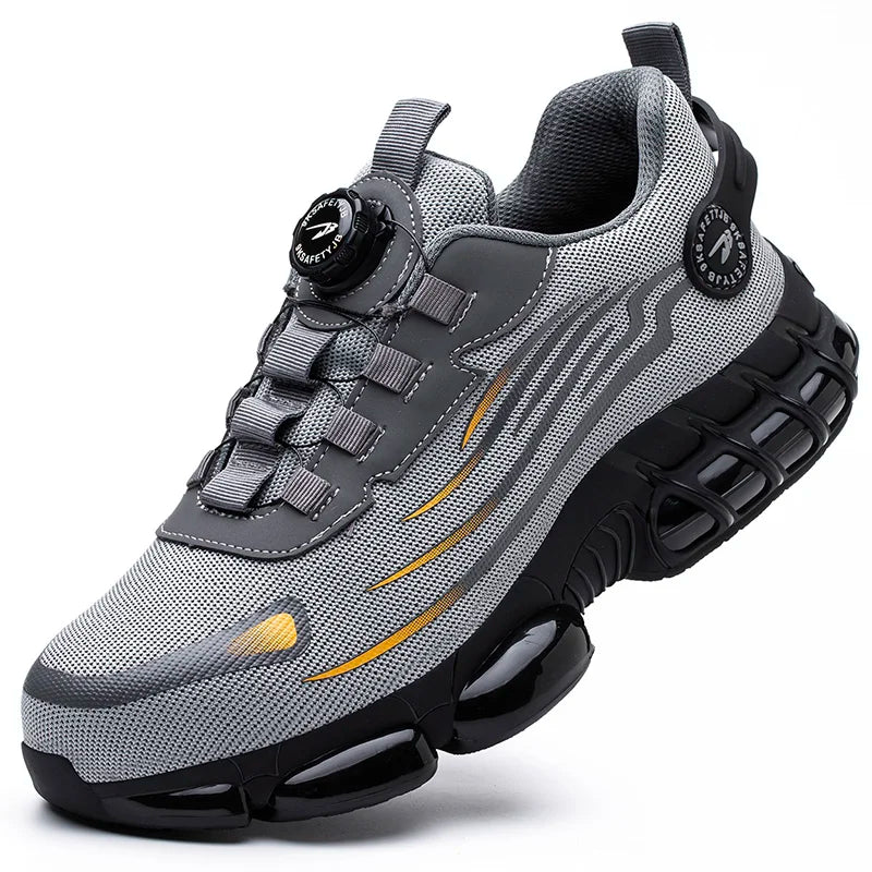 Chic Und Stil | Steel Toe Shoes Breathable Safety Boots for Optimal Protection