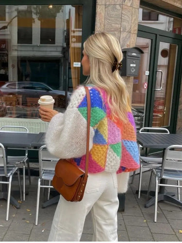 Lune London | Striped open cardigan