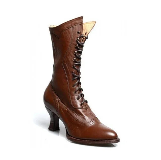 Lune London | Retro Knight Ankle Boots