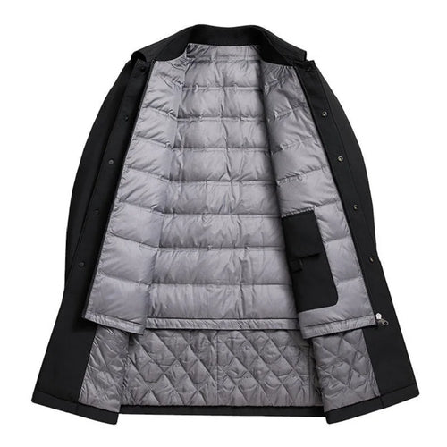Lune London | Waterproof Quilted Coat with Concealed Zipper Soren