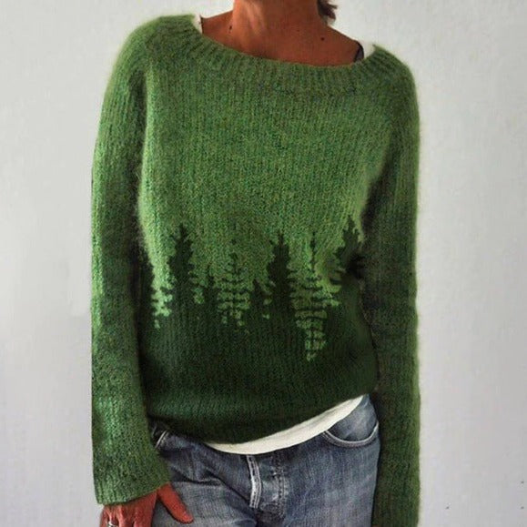 Chic und Stil | Knitted Sweater for Everyday and Leisure