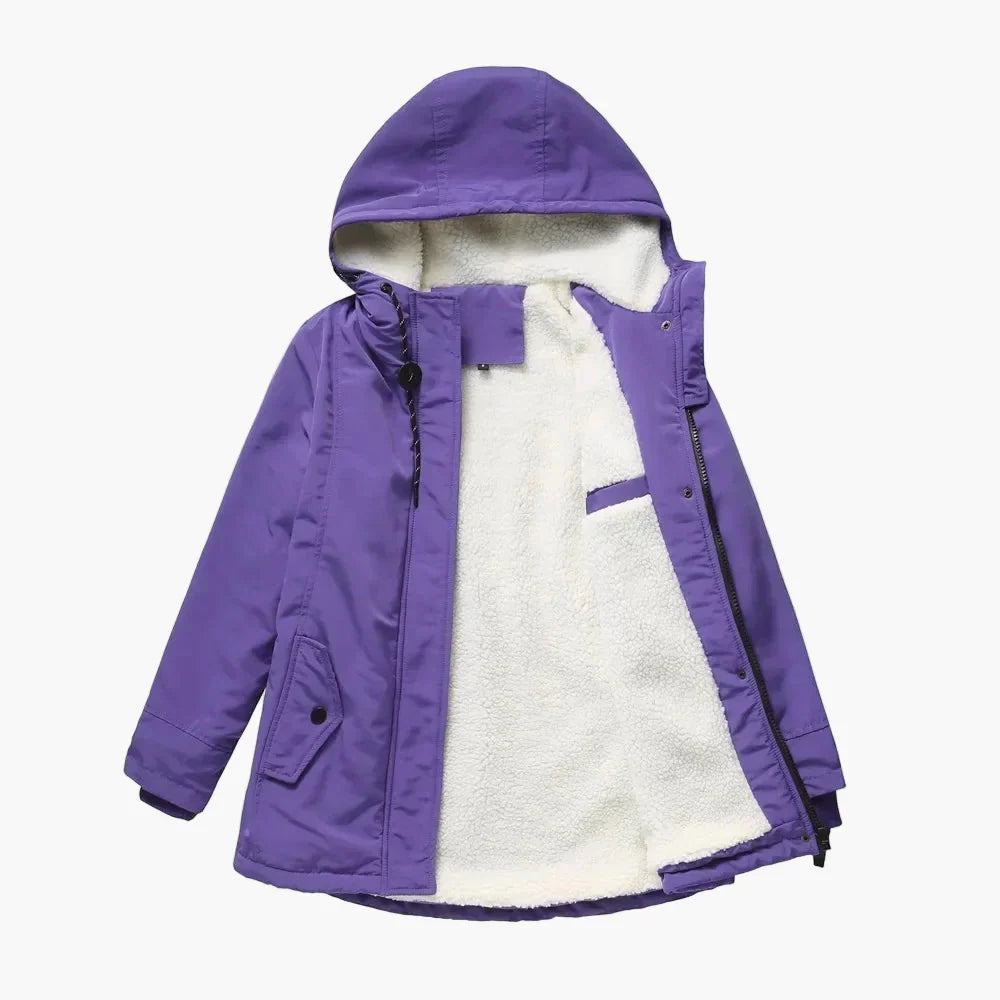 Lune London | Winter jacket with hood - Fashion leisure jacket for autumn and winter