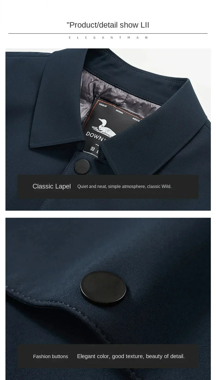 Lune London | Transition jacket with quilted lining - Elegant business coat for everyday and office