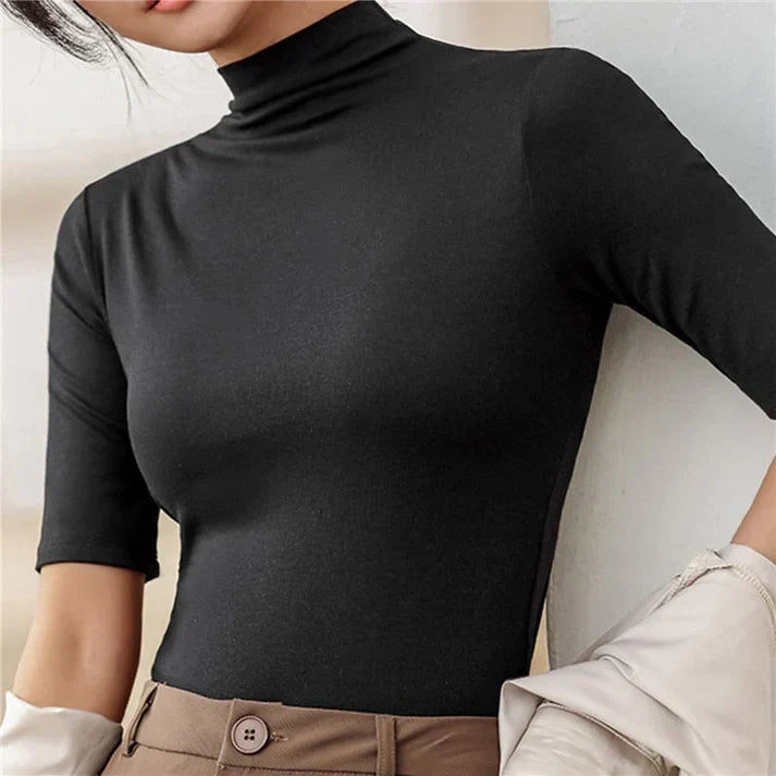 Lune London | Ultra-fine Seamless Turtleneck Sweater