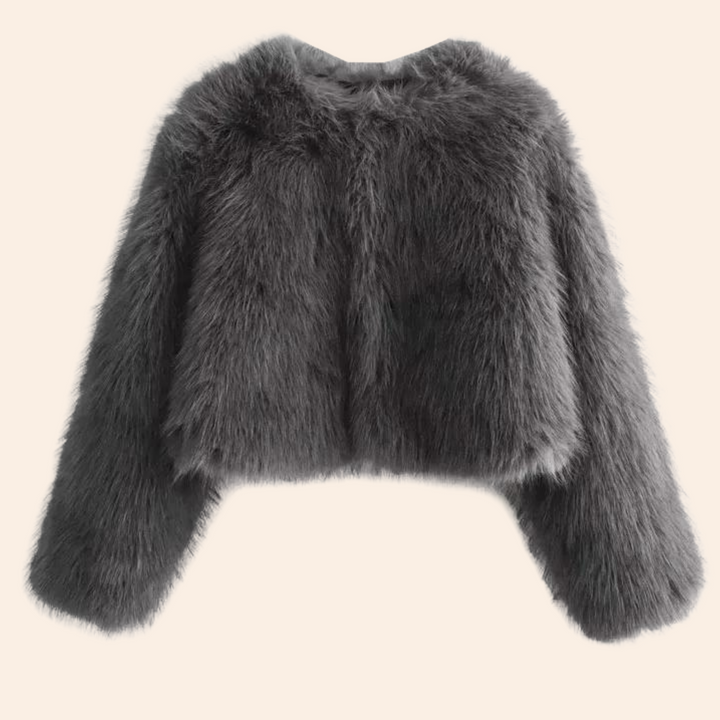 Lune London | Short Winter Jacket in Faux Fur
