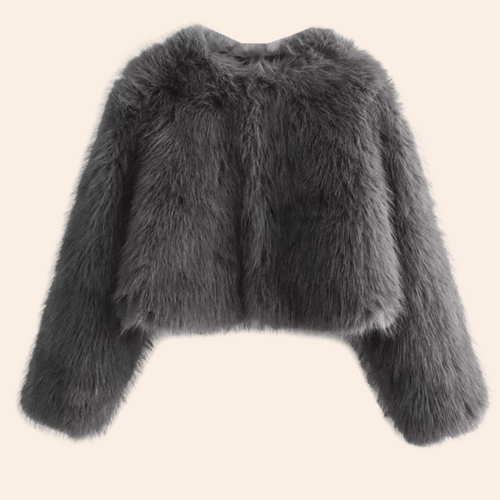 Lune London | Short Winter Jacket in Faux Fur