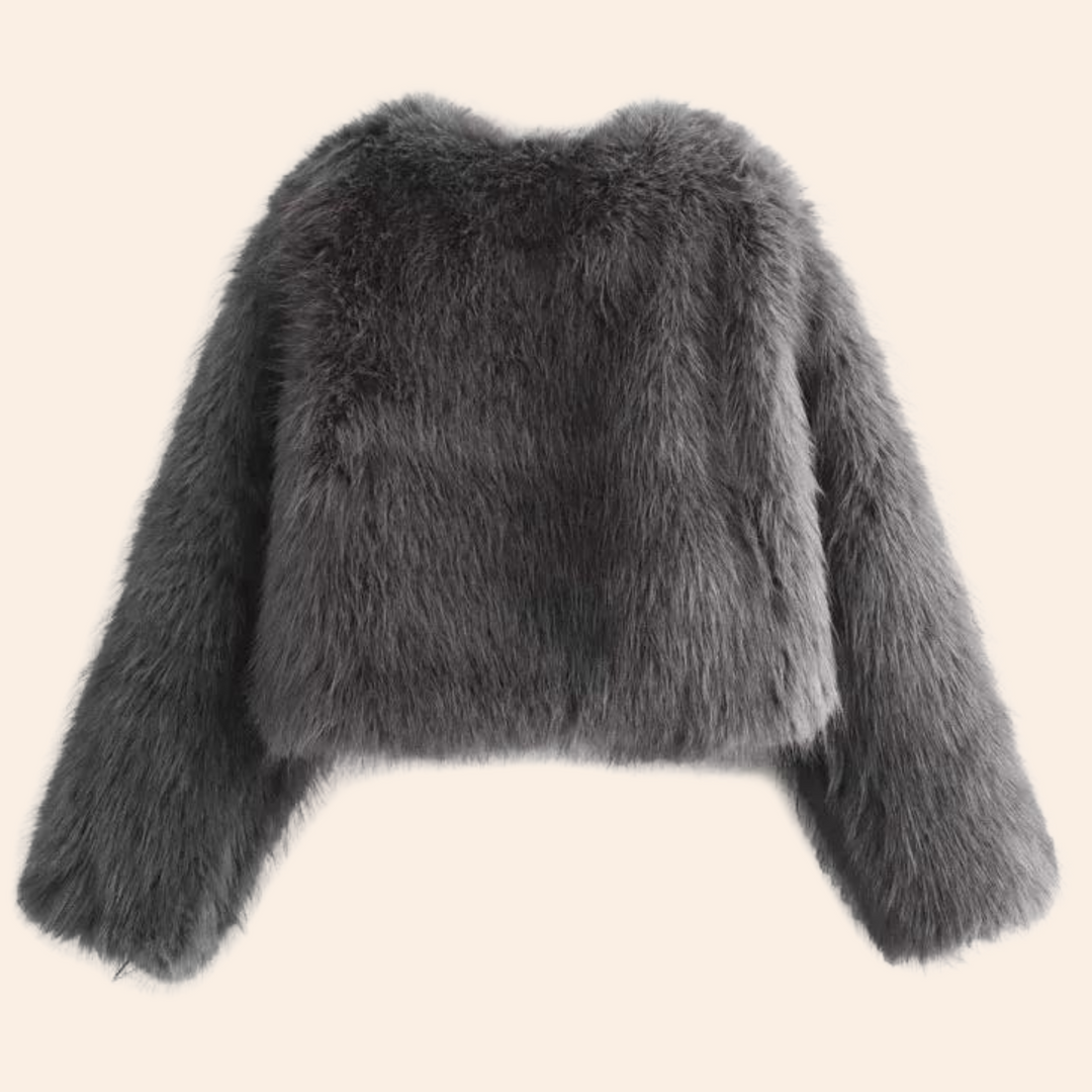 Lune London | Short Winter Jacket in Faux Fur
