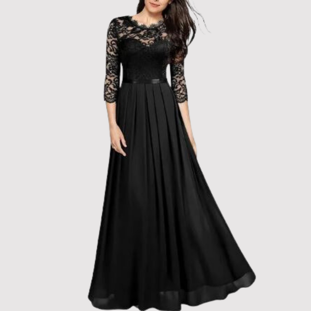 Lune London | Sexy lace chiffon dress