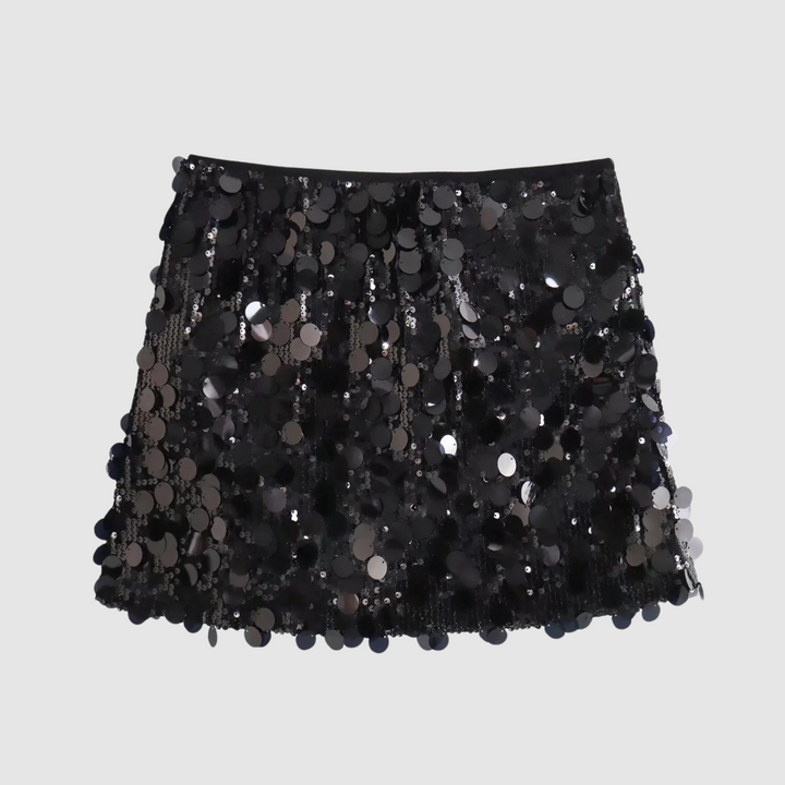 Lune London | Elegant Mini Skirt with Sequins