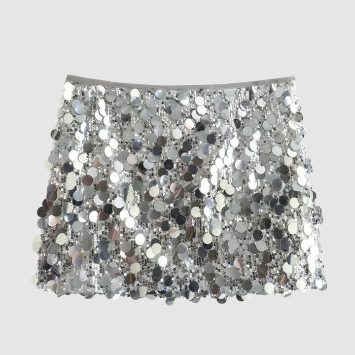 Lune London | Elegant Mini Skirt with Sequins
