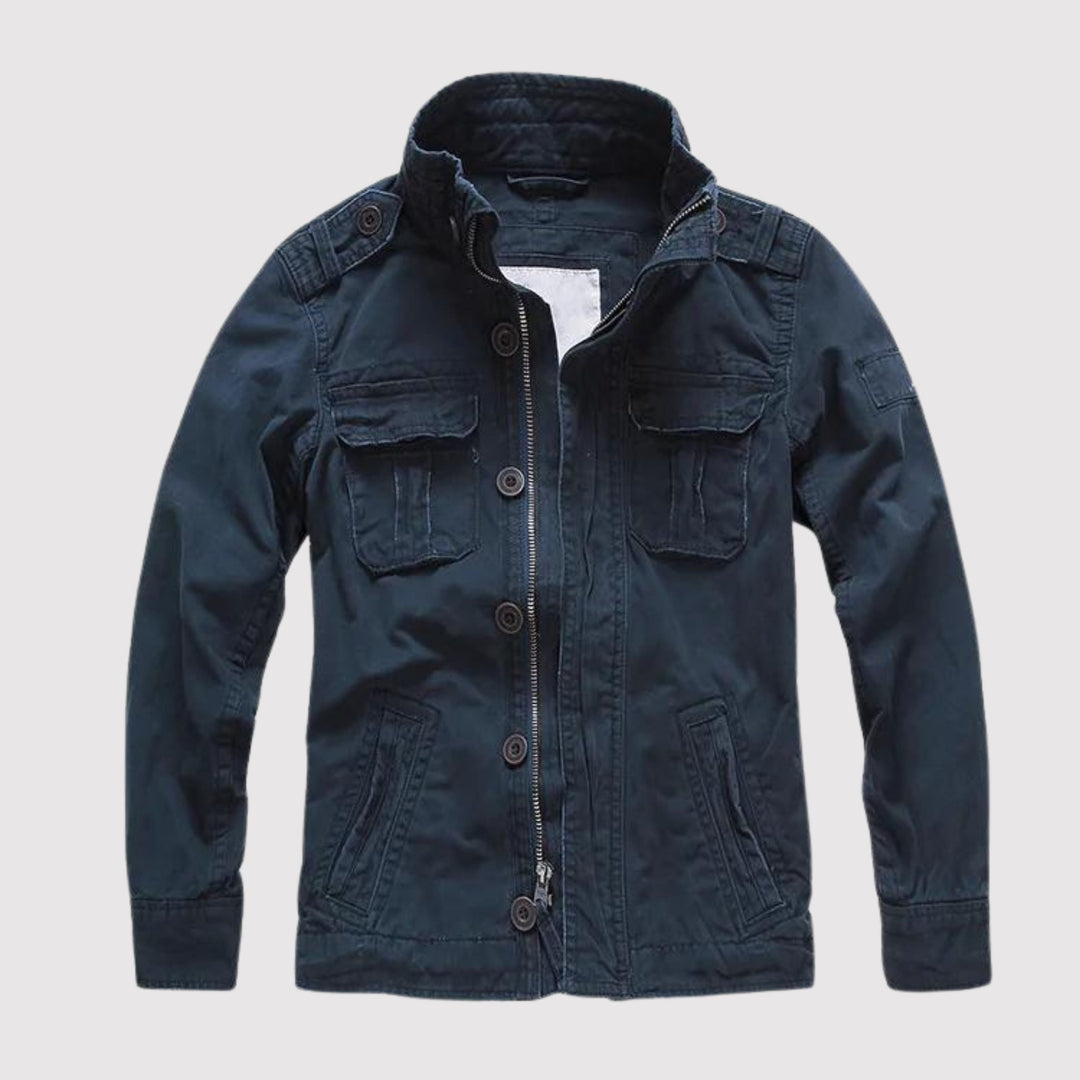 Lune London | Retro Denim Jacket with Multiple Pockets
