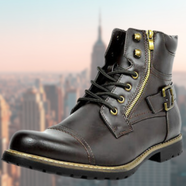 Lune London | Leather Motorcycle Boots for Men