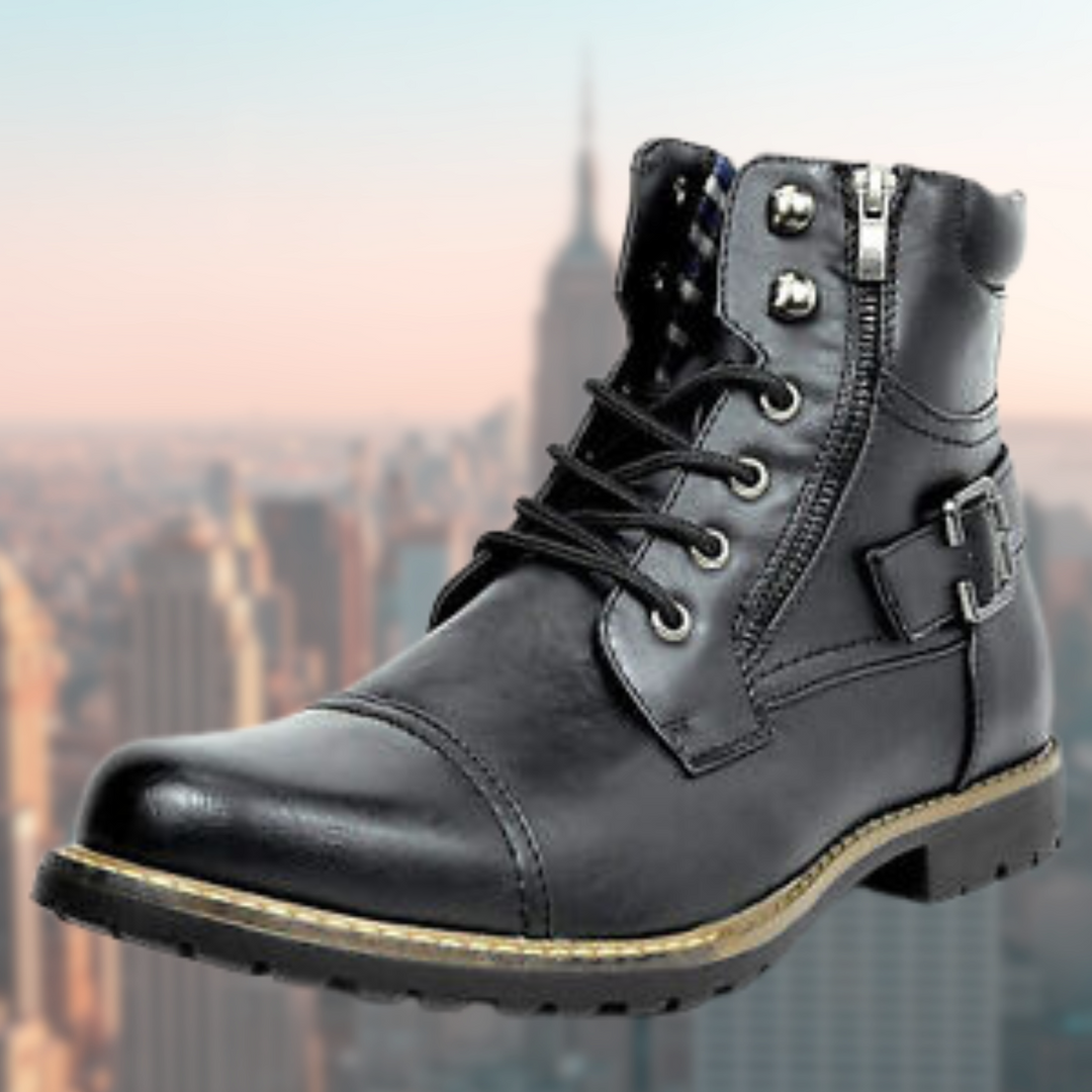 Lune London | Leather Motorcycle Boots for Men