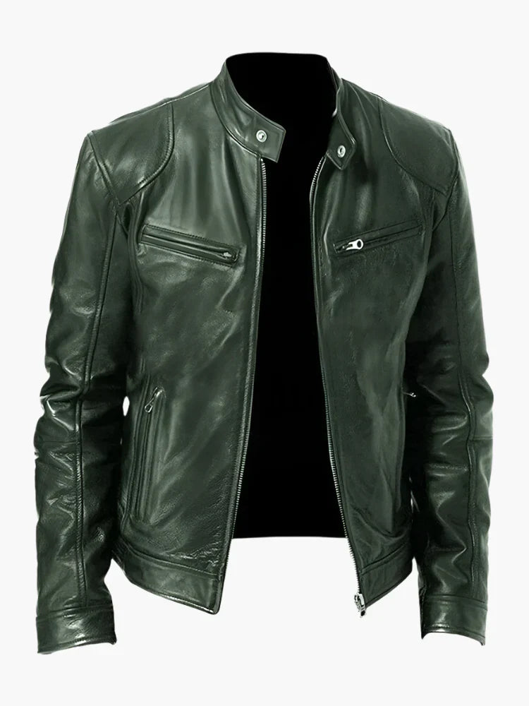 Lune London | Faux leather biker jacket - Timeless design for everyday and leisure
