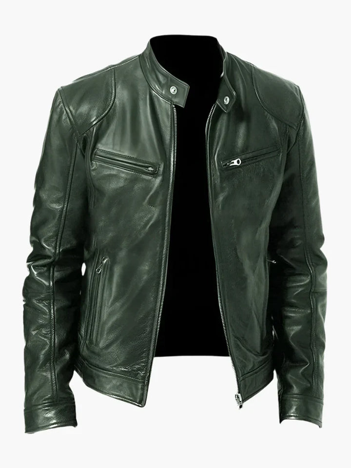 Lune London | Faux leather biker jacket - Timeless design for everyday and leisure