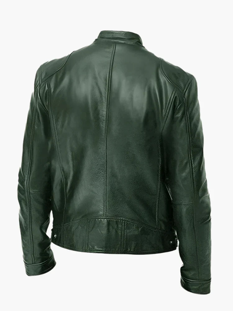 Lune London | Faux leather biker jacket - Timeless design for everyday and leisure