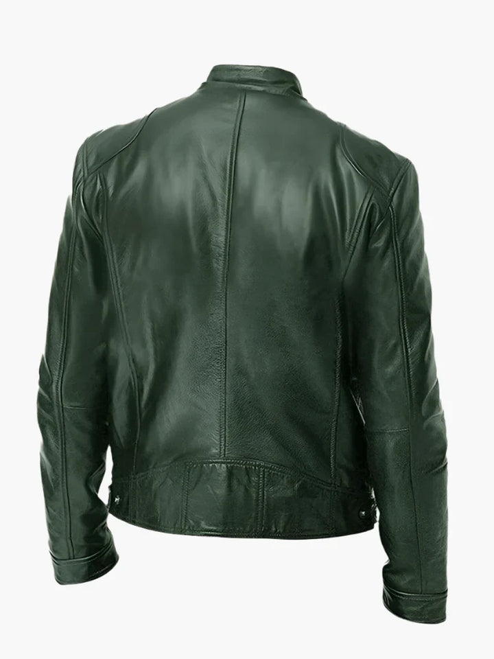 Lune London | Faux leather biker jacket - Timeless design for everyday and leisure