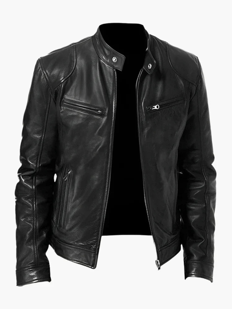 Lune London | Faux leather biker jacket - Timeless design for everyday and leisure