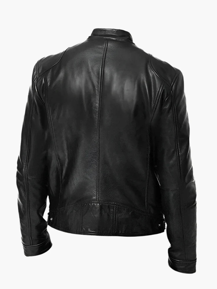 Lune London | Faux leather biker jacket - Timeless design for everyday and leisure