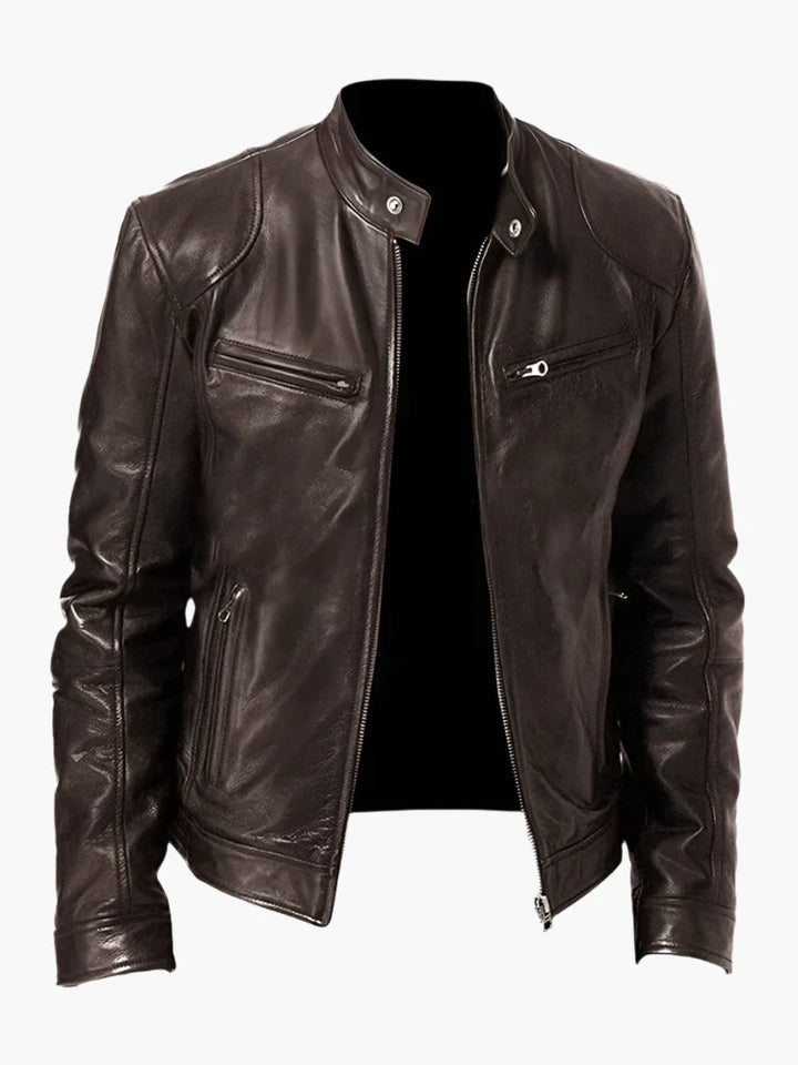 Lune London | Faux leather biker jacket - Timeless design for everyday and leisure