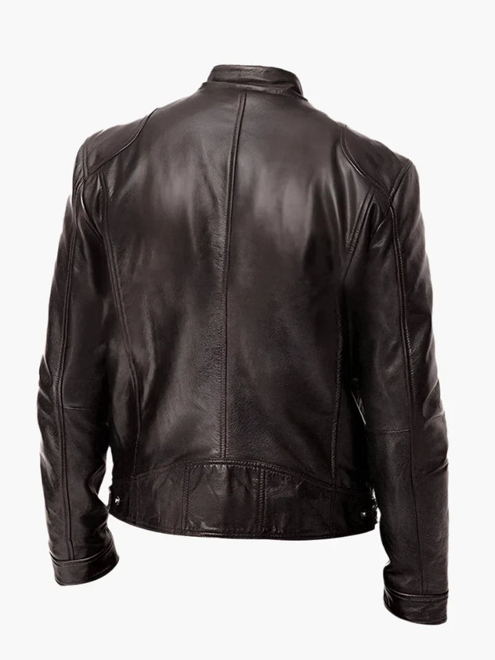 Lune London | Faux leather biker jacket - Timeless design for everyday and leisure