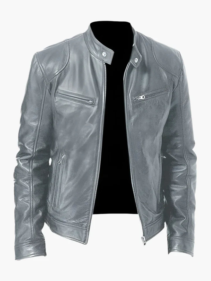 Lune London | Faux leather biker jacket - Timeless design for everyday and leisure