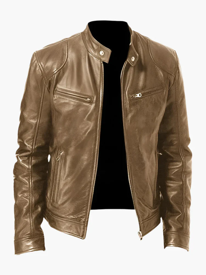Lune London | Faux leather biker jacket - Timeless design for everyday and leisure