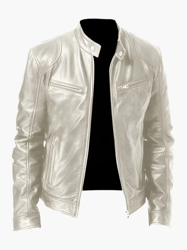 Lune London | Faux leather biker jacket - Timeless design for everyday and leisure
