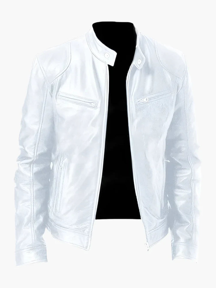 Lune London | Faux leather biker jacket - Timeless design for everyday and leisure