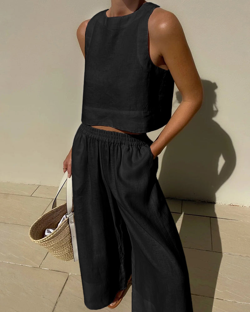 Lune London | Two-piece linen set