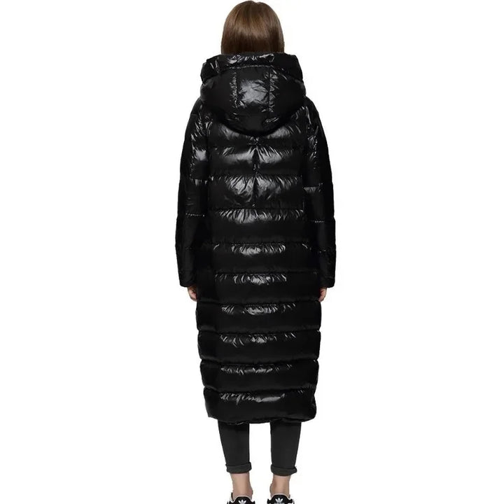 Lune London | Elegant Long Down Jacket for Women