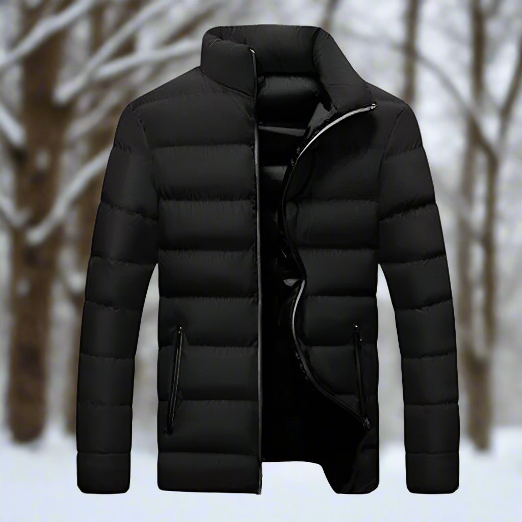Lune London | Puffer jacket - Windproof and Water repellent - High collar - Zipper - Lined and Warm