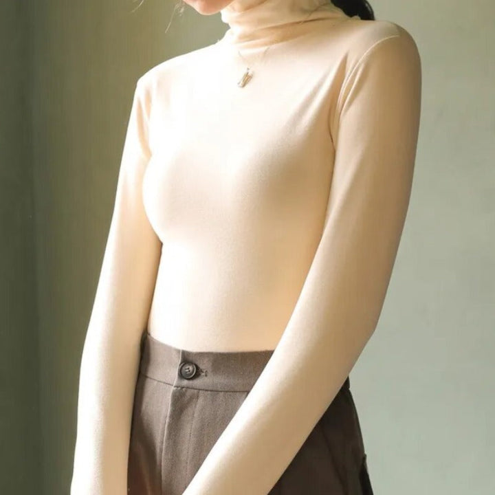 Lune London | Velvet Turtleneck Sweater for Women