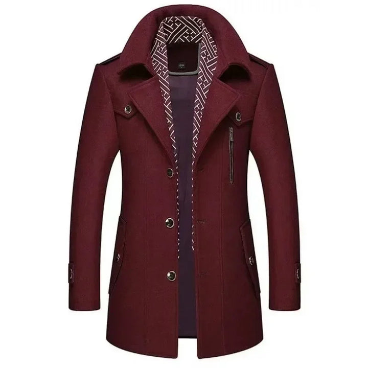 Lune London | Elegant business coat winter long classic modern leisure coat